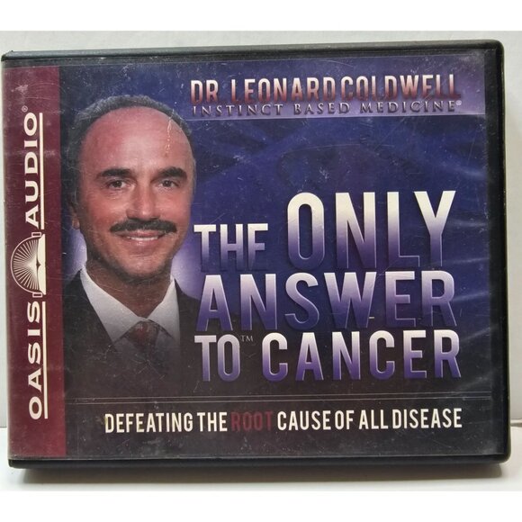 The Only Answer To Cancer By Dr. Leonard Coldwell 8 CD Box Set - Picture 1 of 7